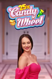 candy wheel slot logo