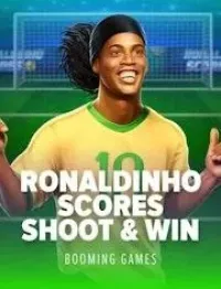 ronaldinho scores shoot win official logo